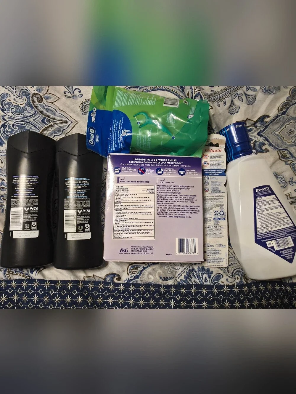 Selfcare Bundle Crest , AXE, Oral B. Men